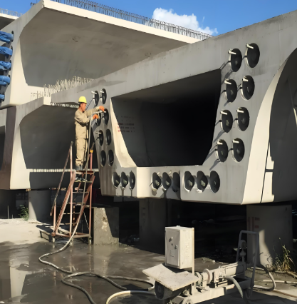 神池压浆料施工流程及注意事项